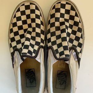 Checkered Vans